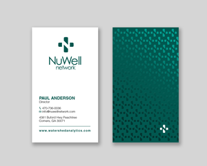 Business Card Design by Tripti Ranjan Gain for NuWell Network  | Design: #33151117