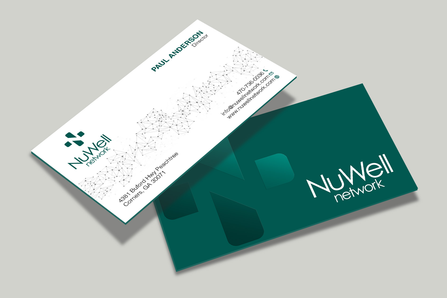 Visitenkarten-Design von Tripti Ranjan Gain für NuWell Network  | Design #33151118