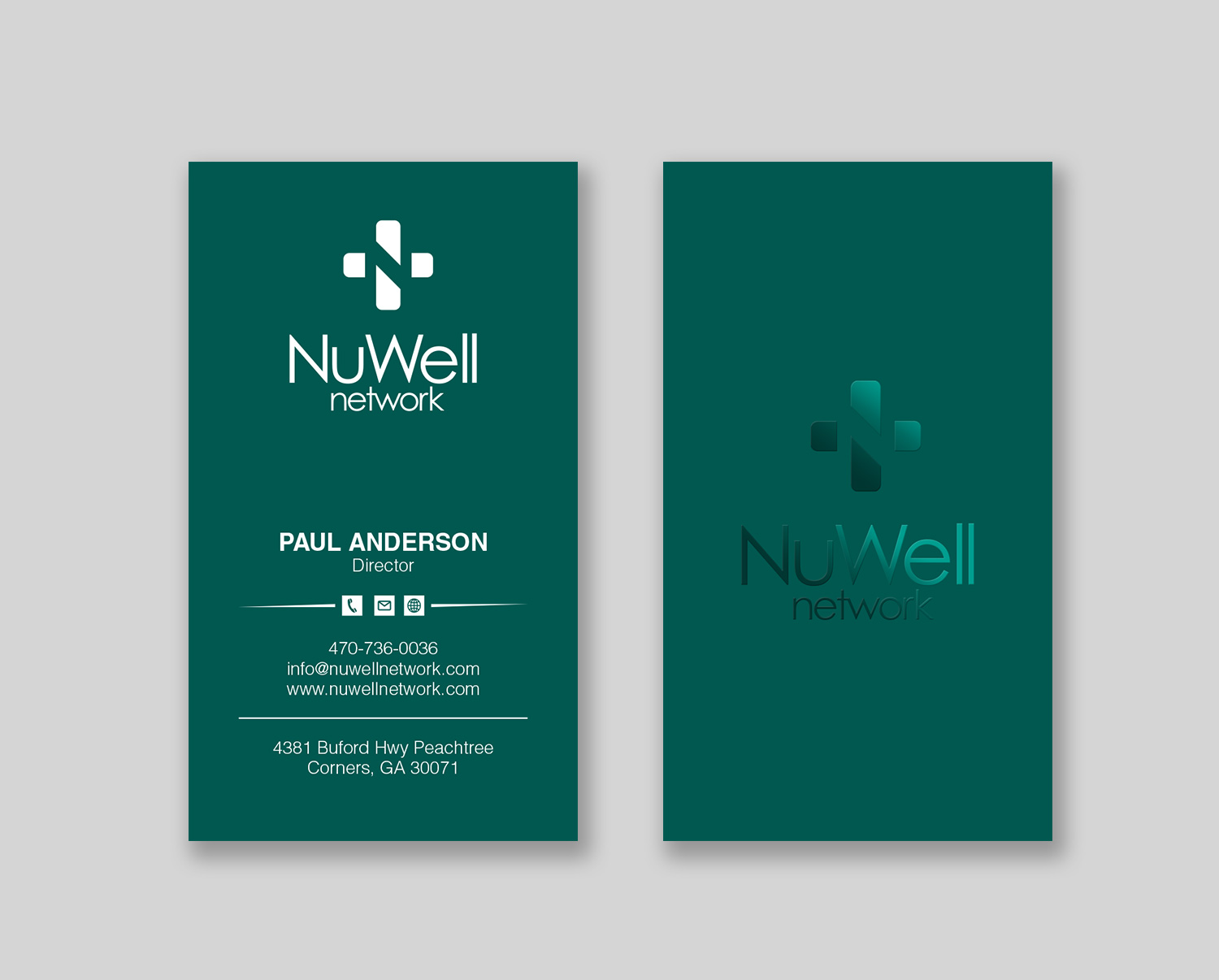 Visitenkarten-Design von Tripti Ranjan Gain für NuWell Network  | Design #33151119