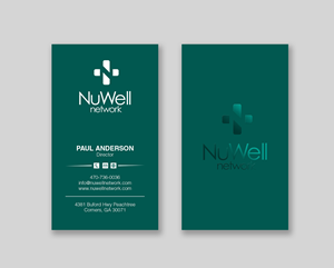 Business Card Design by Tripti Ranjan Gain for NuWell Network  | Design: #33151119