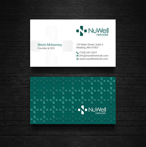 Business Card Design by R.design for NuWell Network  | Design: #33121989