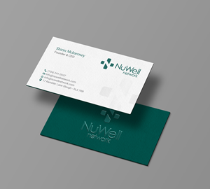 Business Card Design by R.design for NuWell Network  | Design: #33131046
