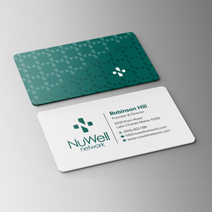 Business Card Design by Bikash Das for NuWell Network  | Design: #33118069