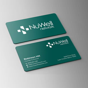 Business Card Design by Bikash Das for NuWell Network  | Design: #33118087