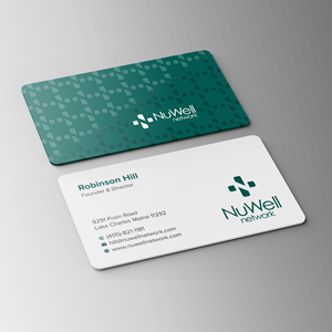 Business Card Design by Bikash Das for NuWell Network  | Design: #33118186