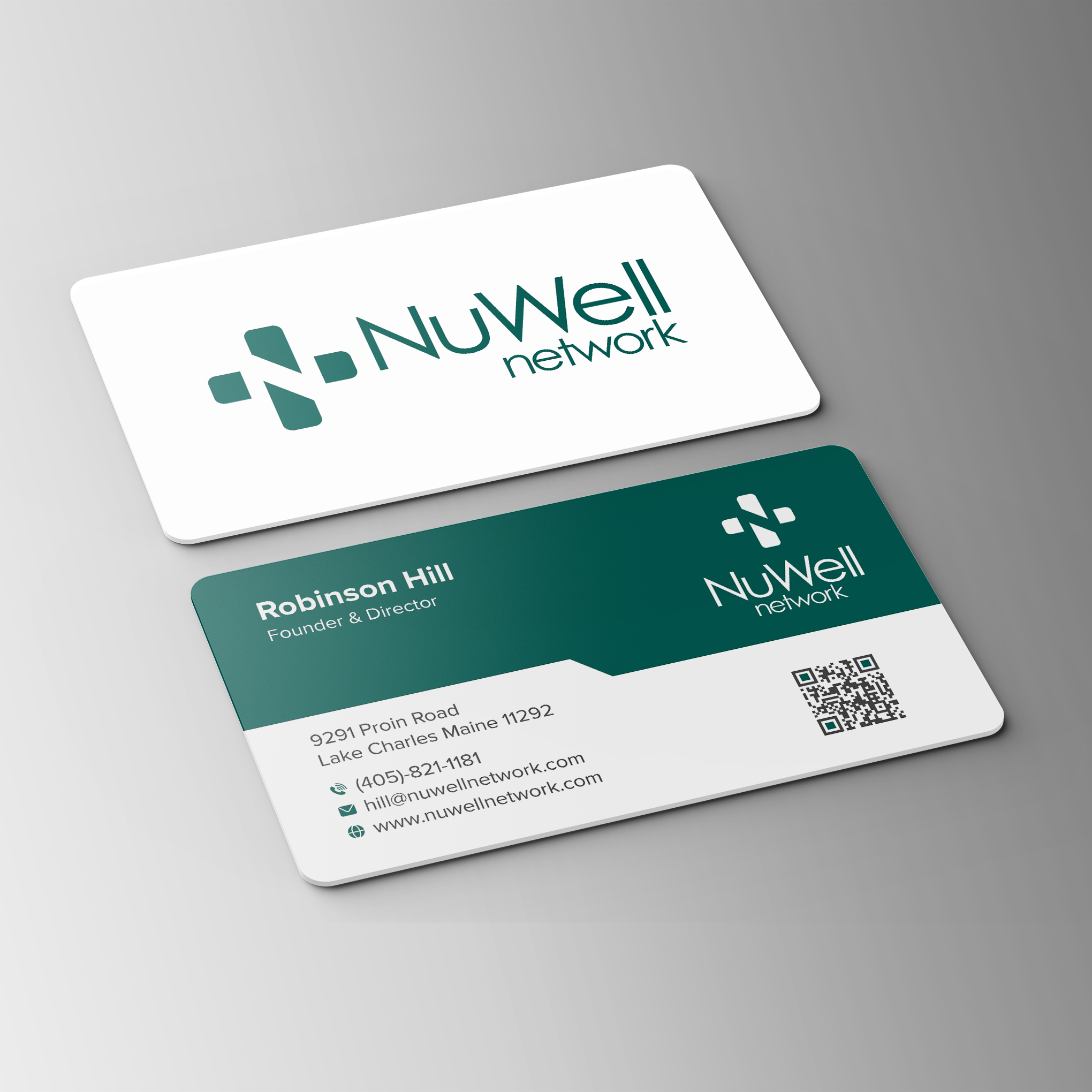 Business Card Design by Bikash Das for NuWell Network  | Design #33118393