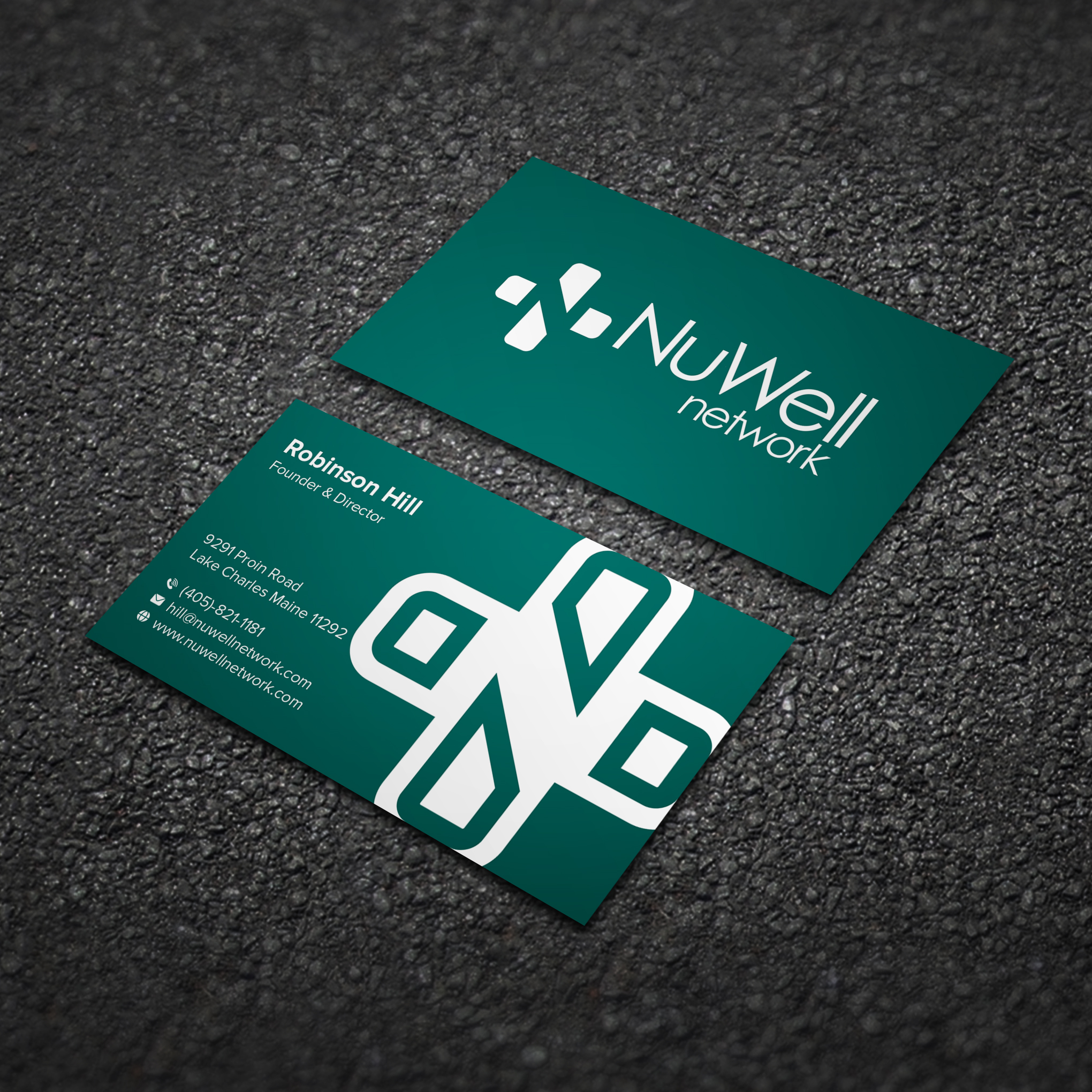 Business Card Design by Bikash Das for NuWell Network  | Design #33118580