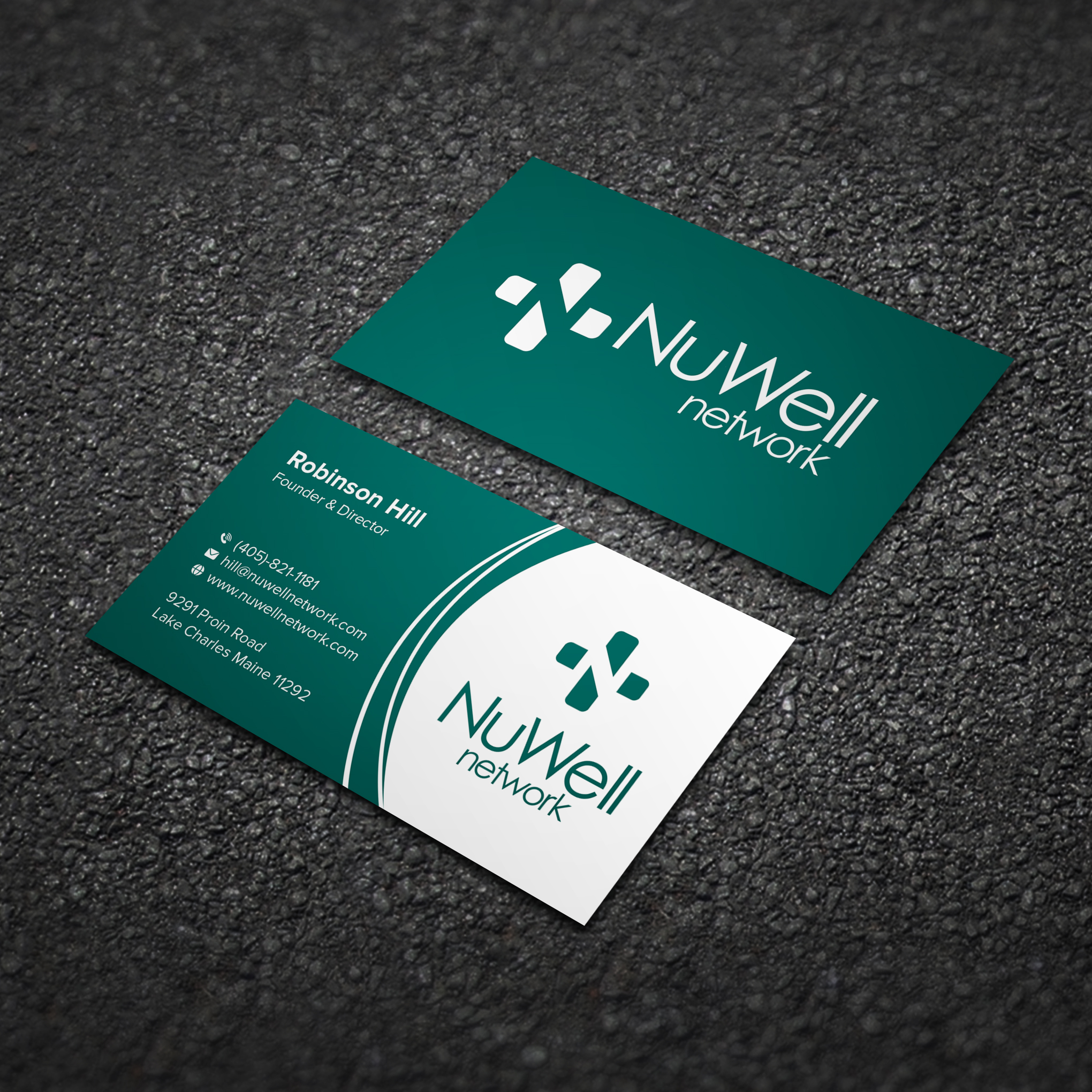 Business Card Design by Bikash Das for NuWell Network  | Design #33118599