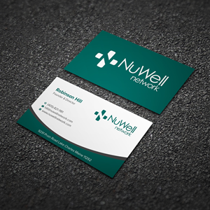 Business Card Design by Bikash Das for NuWell Network  | Design: #33118626