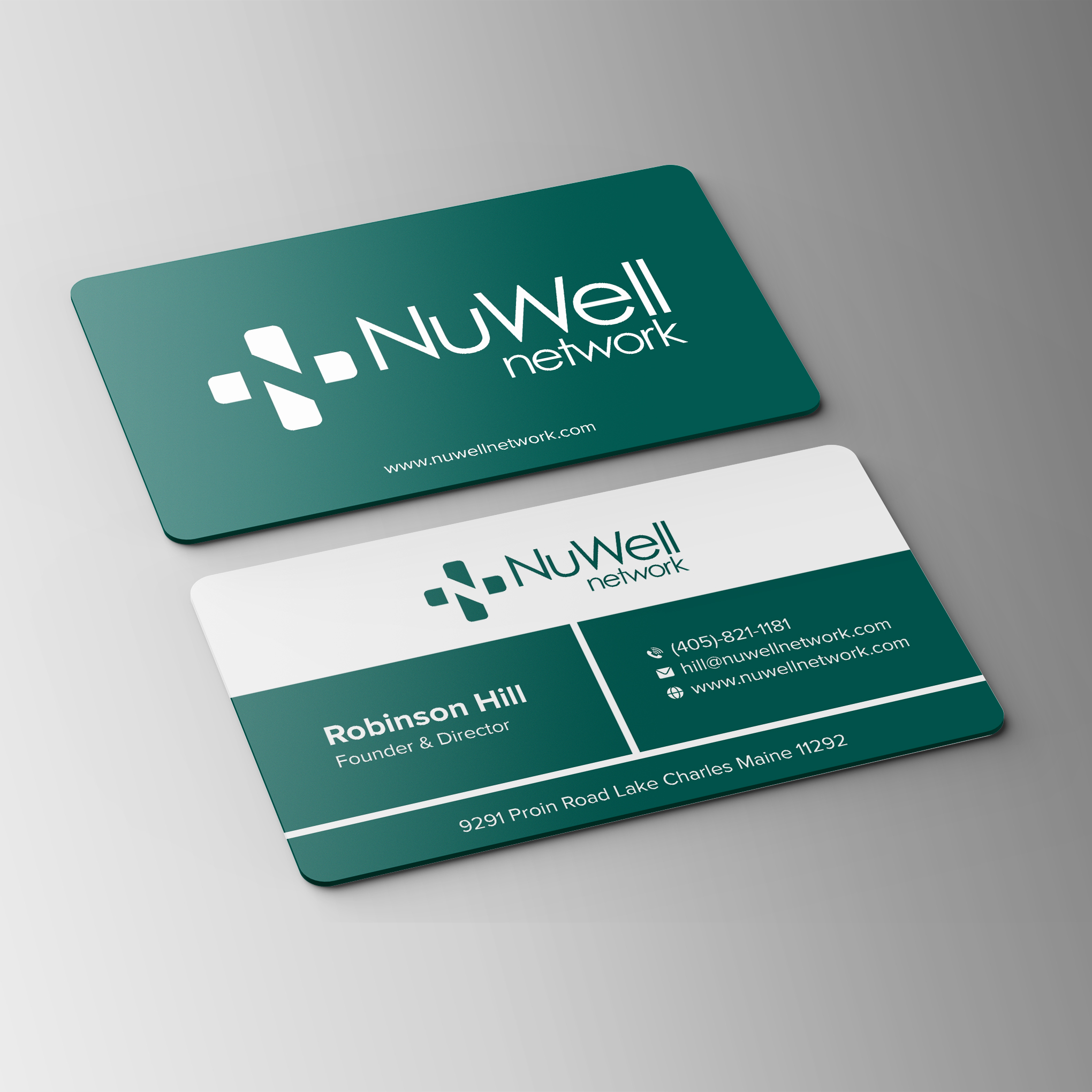 Business Card Design by Bikash Das for NuWell Network  | Design #33131830