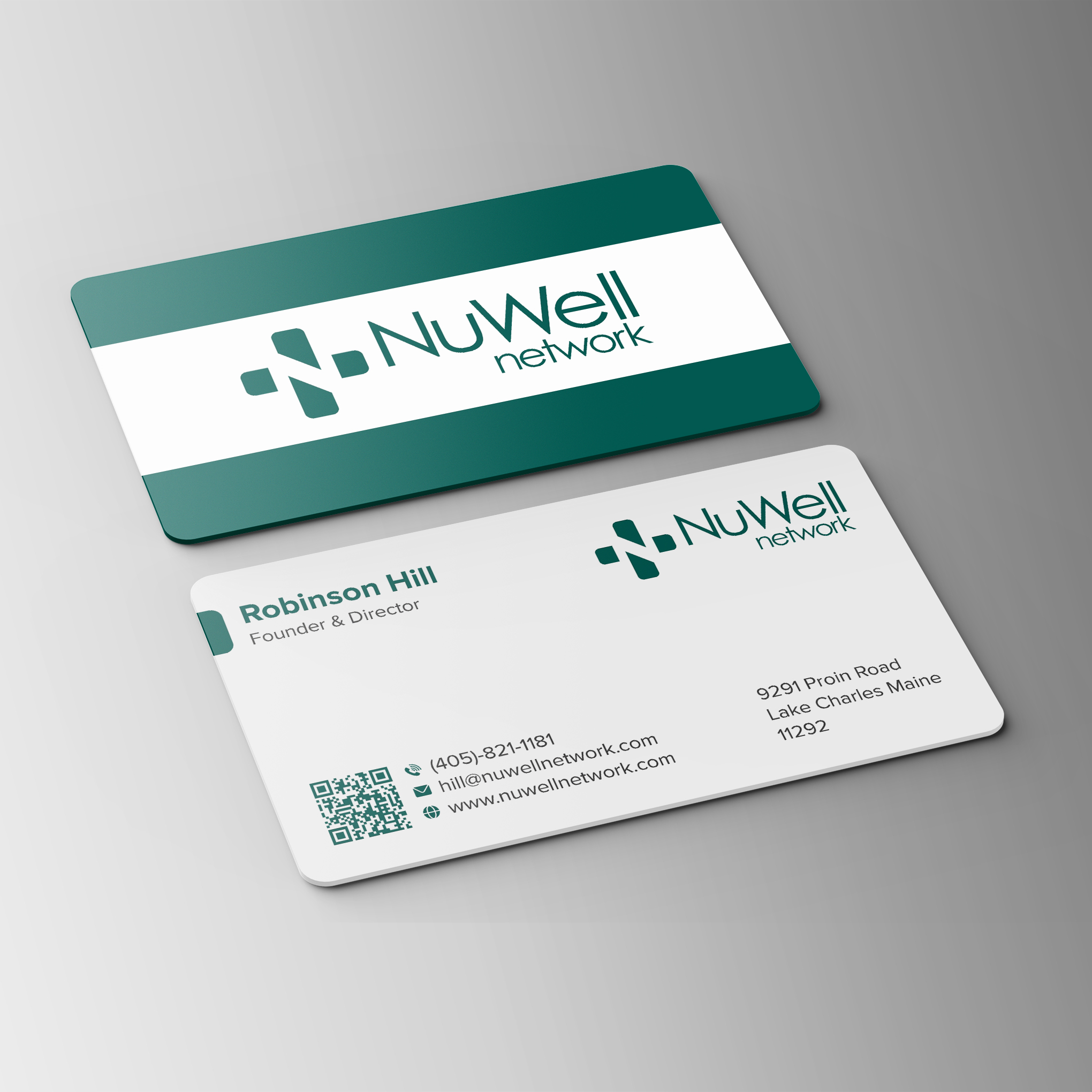 Business Card Design by Bikash Das for NuWell Network  | Design #33131967