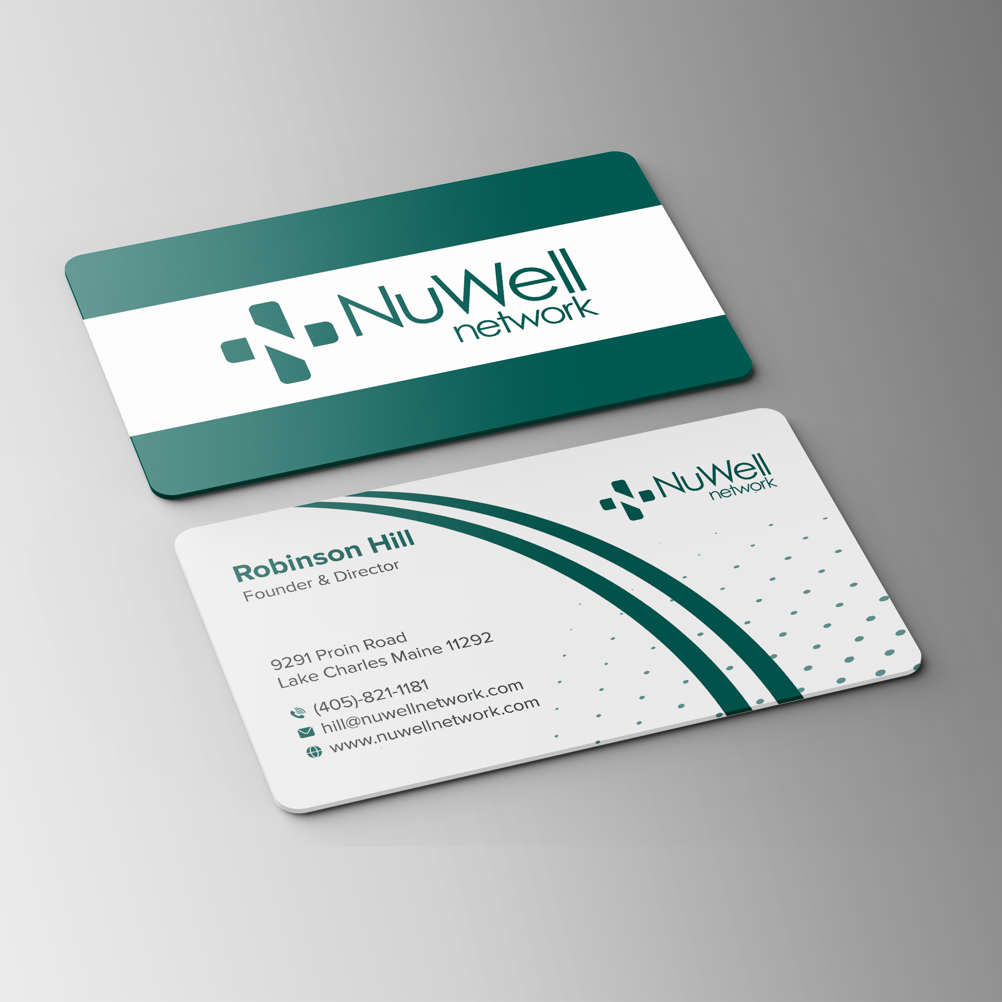 Diseño de Tarjeta de Presentación por Bikash Das para NuWell Network  | Diseño #33132265