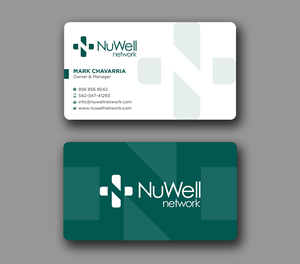 Business Card Design by Uttom 2 for NuWell Network  | Design: #33118044