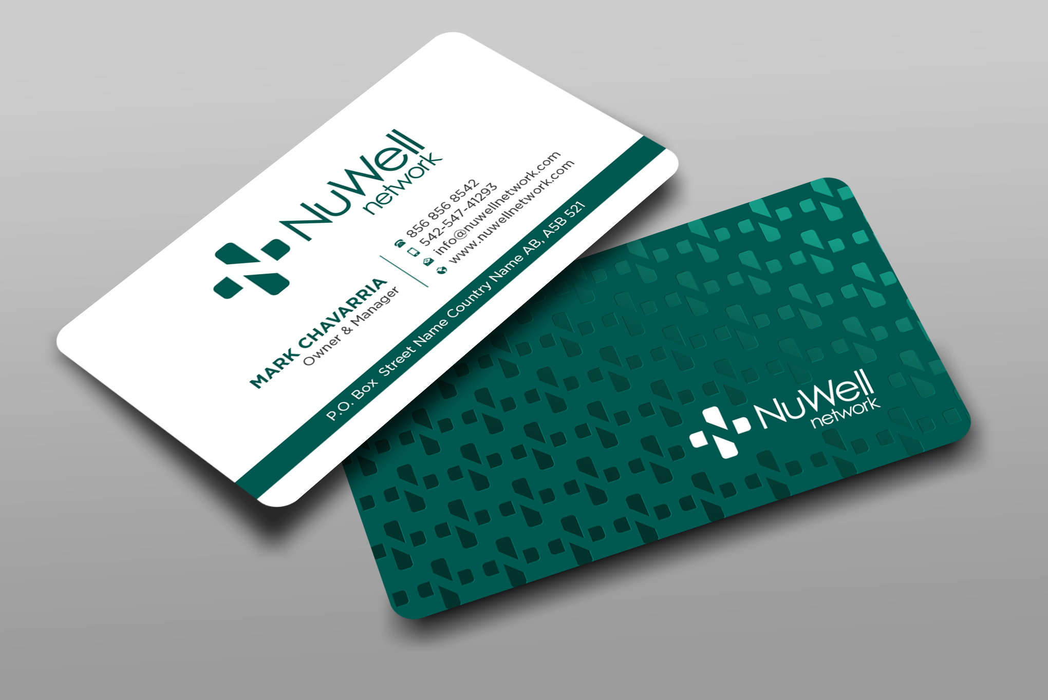 Visitenkarten-Design von Uttom 2 für NuWell Network  | Design #33118176