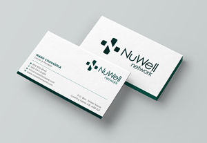 Business Card Design by Uttom 2 for NuWell Network  | Design: #33118204