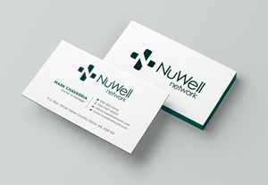 Business Card Design by Uttom 2 for NuWell Network  | Design: #33118205