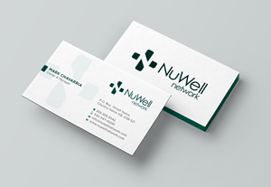 Business Card Design by Uttom 2 for NuWell Network  | Design: #33118215