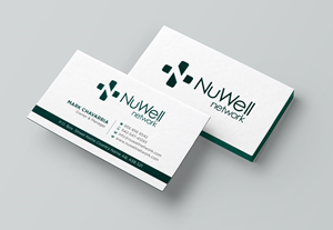 Business Card Design by Uttom 2 for NuWell Network  | Design: #33118216