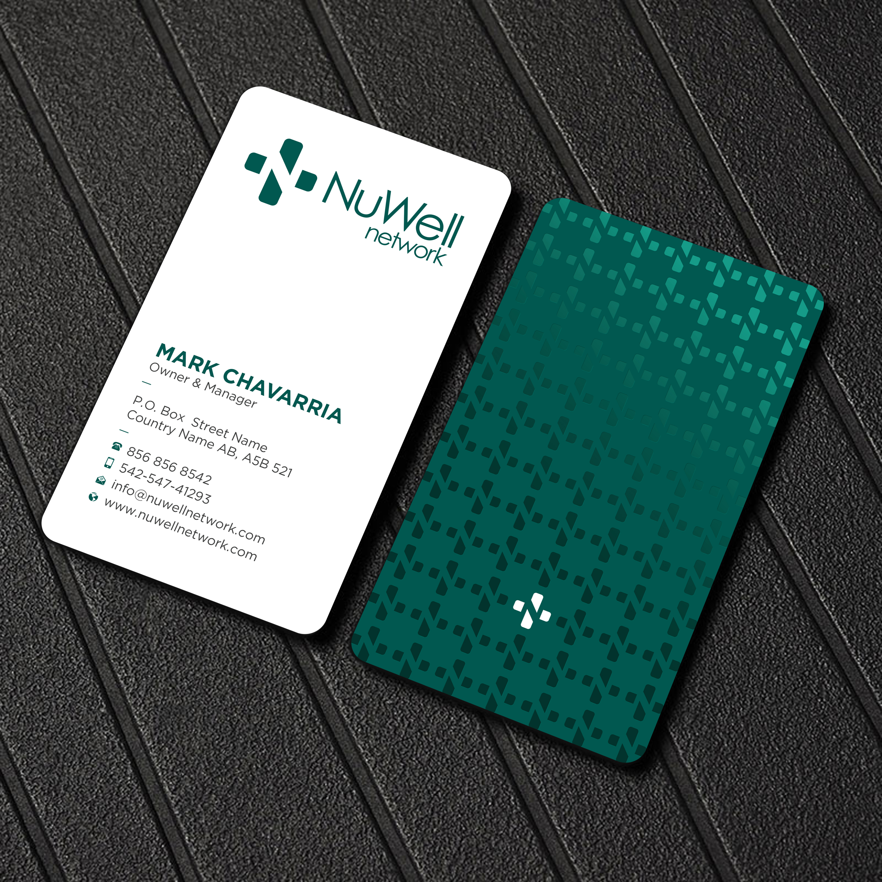 Business Card Design by Uttom 2 for NuWell Network  | Design #33118294