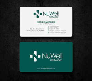 Business Card Design by Uttom 2 for NuWell Network  | Design: #33118549