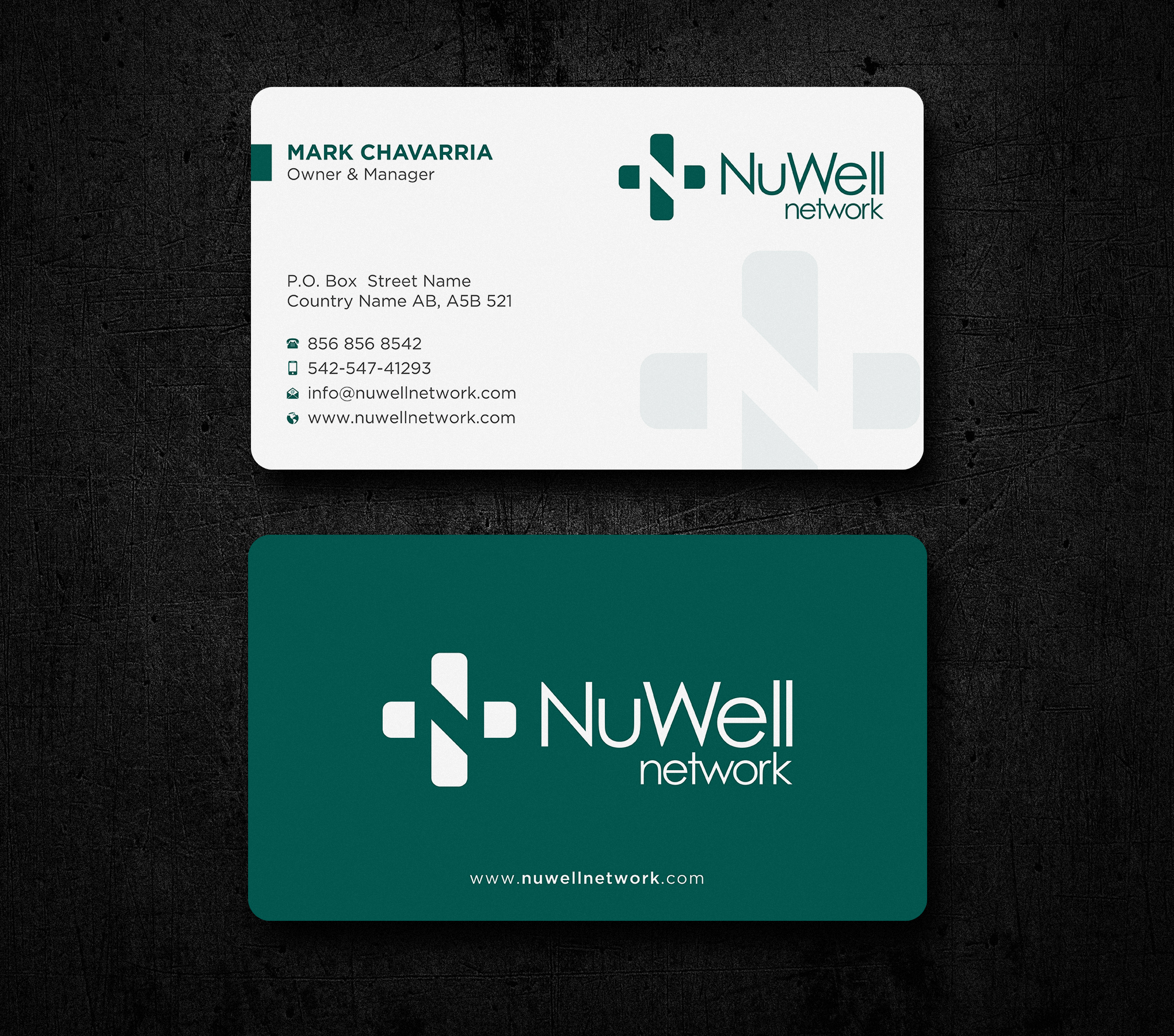 Business Card Design by Uttom 2 for NuWell Network  | Design #33118550