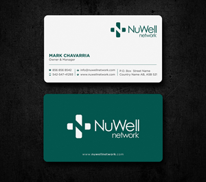 Business Card Design by Uttom 2 for NuWell Network  | Design: #33118553
