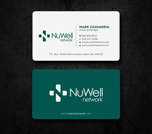 Business Card Design by Uttom 2 for NuWell Network  | Design: #33118554