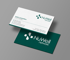 Business Card Design by Uttom 2 for NuWell Network  | Design: #33122448