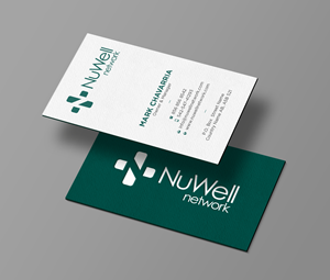 Business Card Design by Uttom 2 for NuWell Network  | Design: #33122450