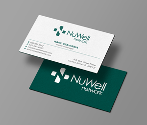 Business Card Design by Uttom 2 for NuWell Network  | Design: #33122453