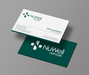 Business Card Design by Uttom 2 for NuWell Network  | Design: #33122454