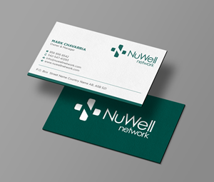Business Card Design by Uttom 2 for NuWell Network  | Design: #33122455