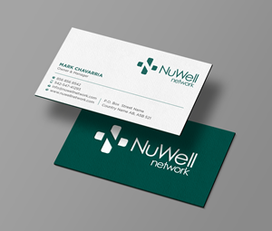 Business Card Design by Uttom 2 for NuWell Network  | Design: #33122456