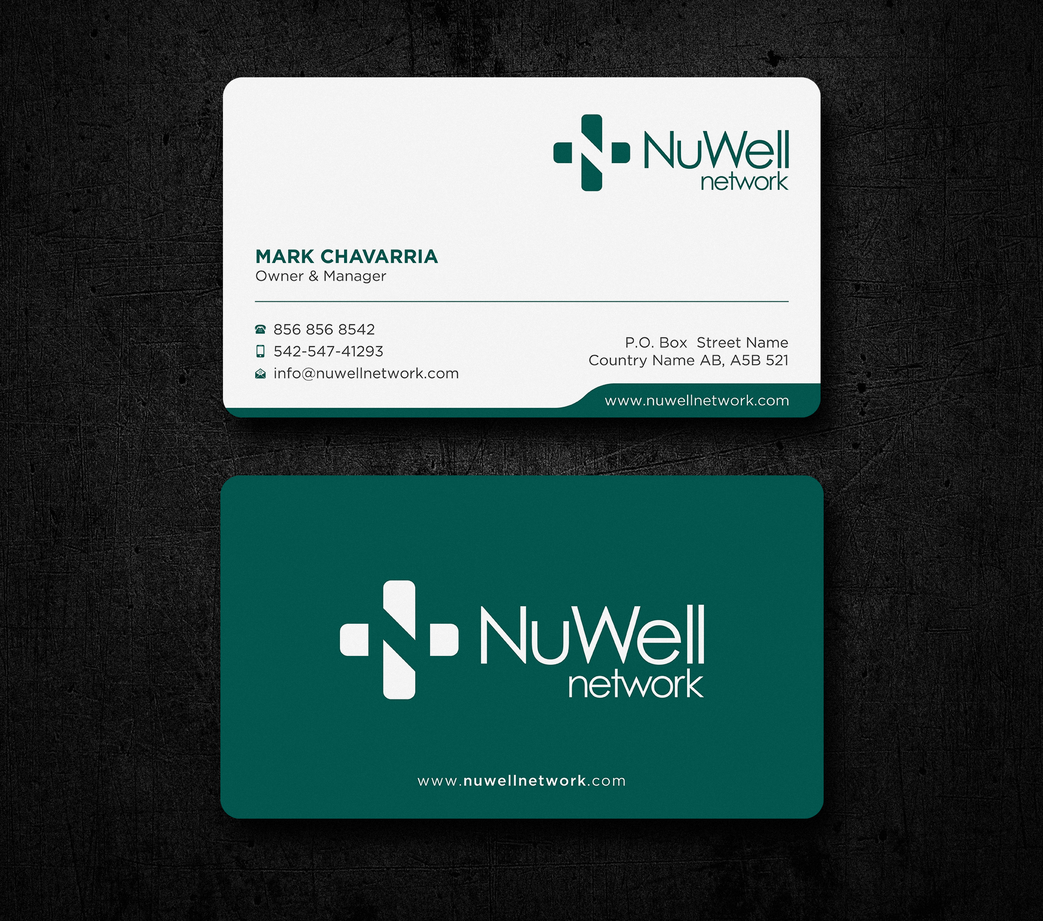 Business Card Design by Uttom 2 for NuWell Network  | Design #33125350