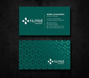 Business Card Design by Uttom 2 for NuWell Network  | Design: #33132573