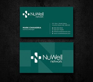 Business Card Design by Uttom 2 for NuWell Network  | Design: #33132574