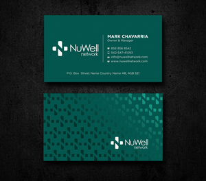 Business Card Design by Uttom 2 for NuWell Network  | Design: #33132575