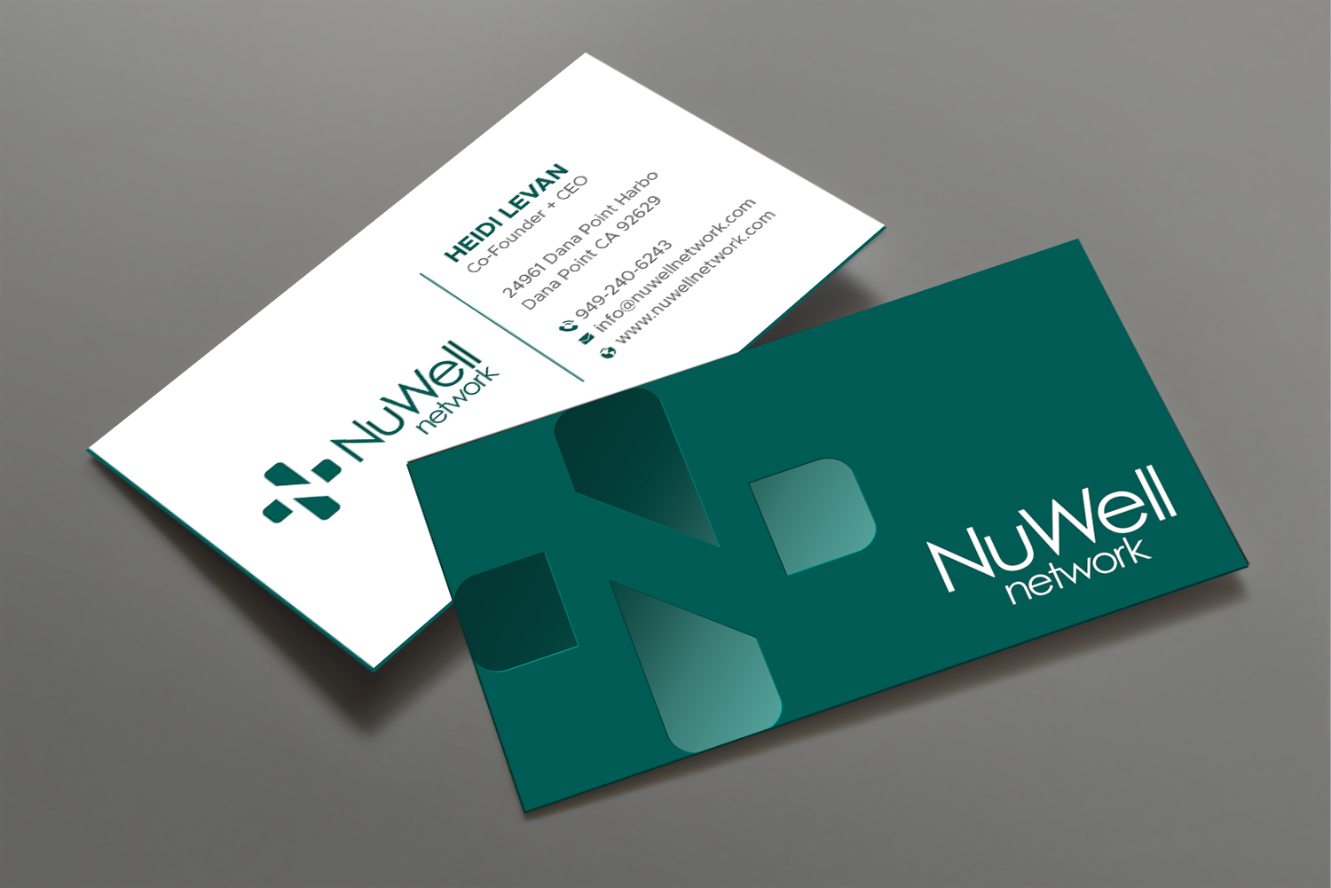 Business Card Design by DesignShout for NuWell Network  | Design #33124791