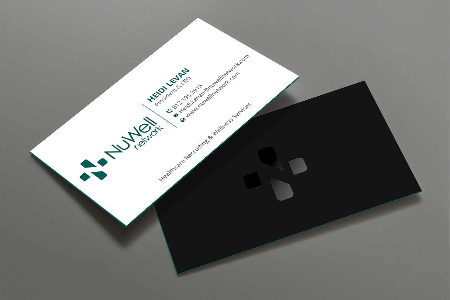 Visitenkarten-Design von DesignShout für NuWell Network  | Design #33331967