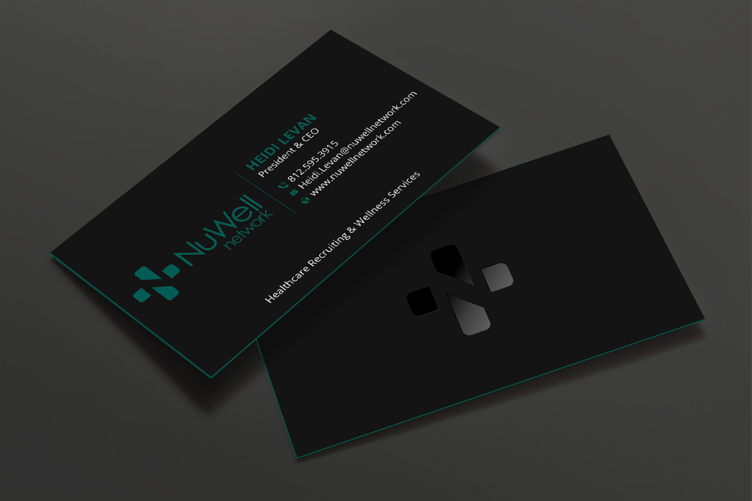 Business Card Design by DesignShout for NuWell Network  | Design #33331969