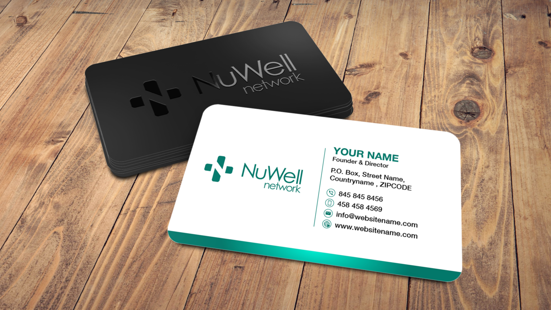 Business Card Design by Isu-D for NuWell Network  | Design #33133911