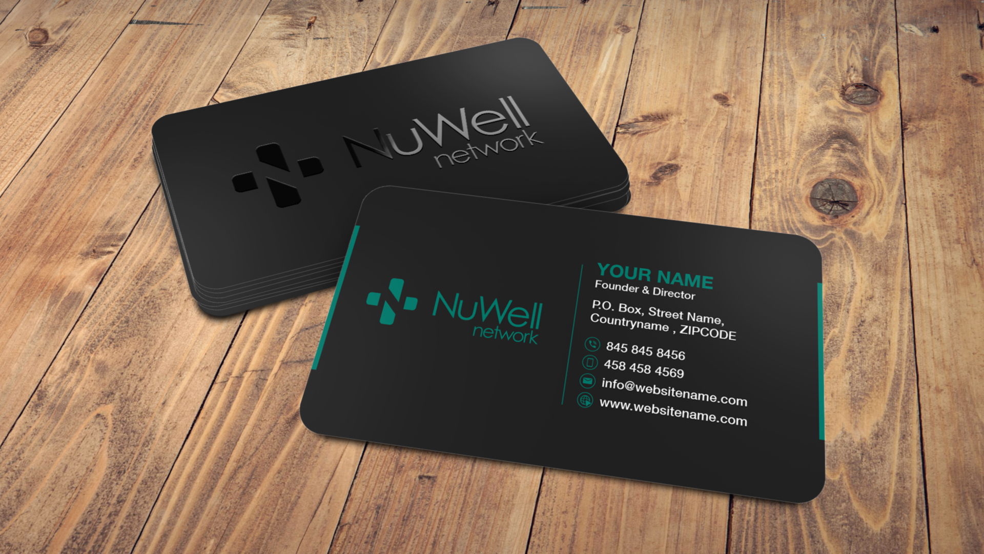 Business Card Design by Isu-D for NuWell Network  | Design #33133912