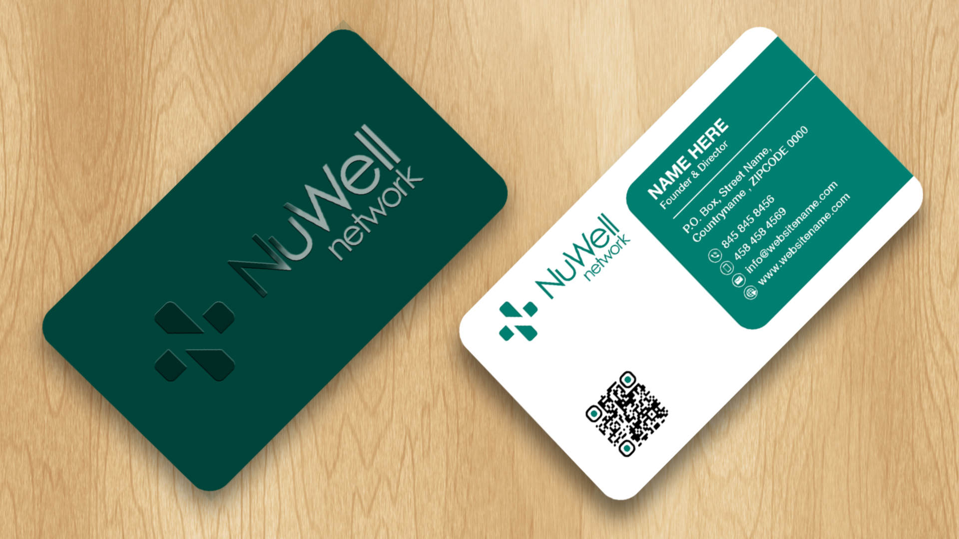 Diseño de Tarjeta de Presentación por Isu-D para NuWell Network  | Diseño #33143840