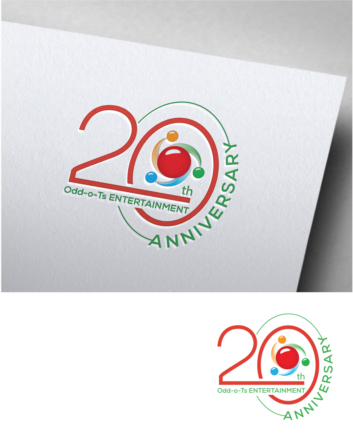 Logo Design by Om Namah Shivay for Odd-o-Ts' Entertainment | Design #33122862
