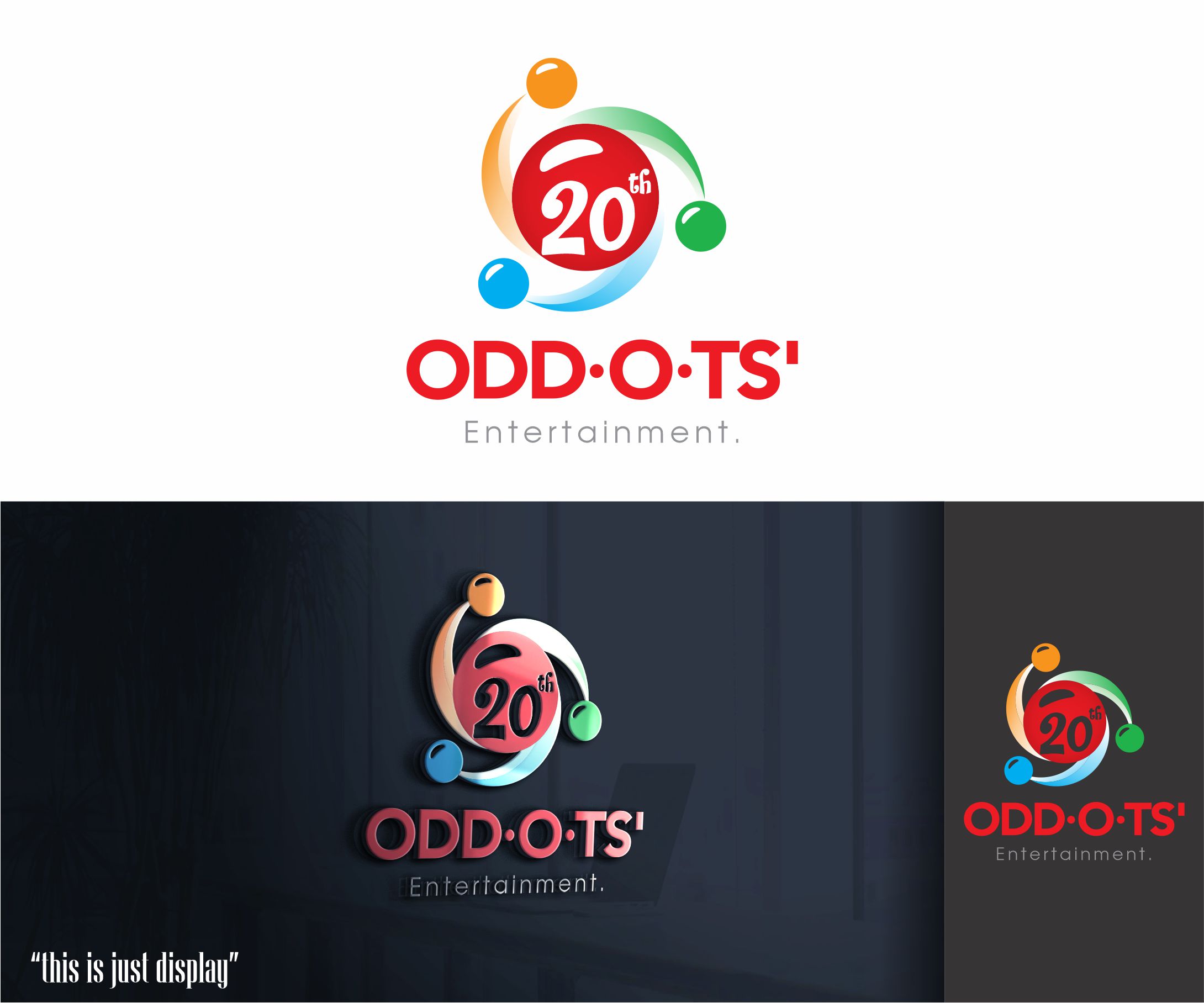 Logo Design by alkaline for Odd-o-Ts' Entertainment | Design #33121462
