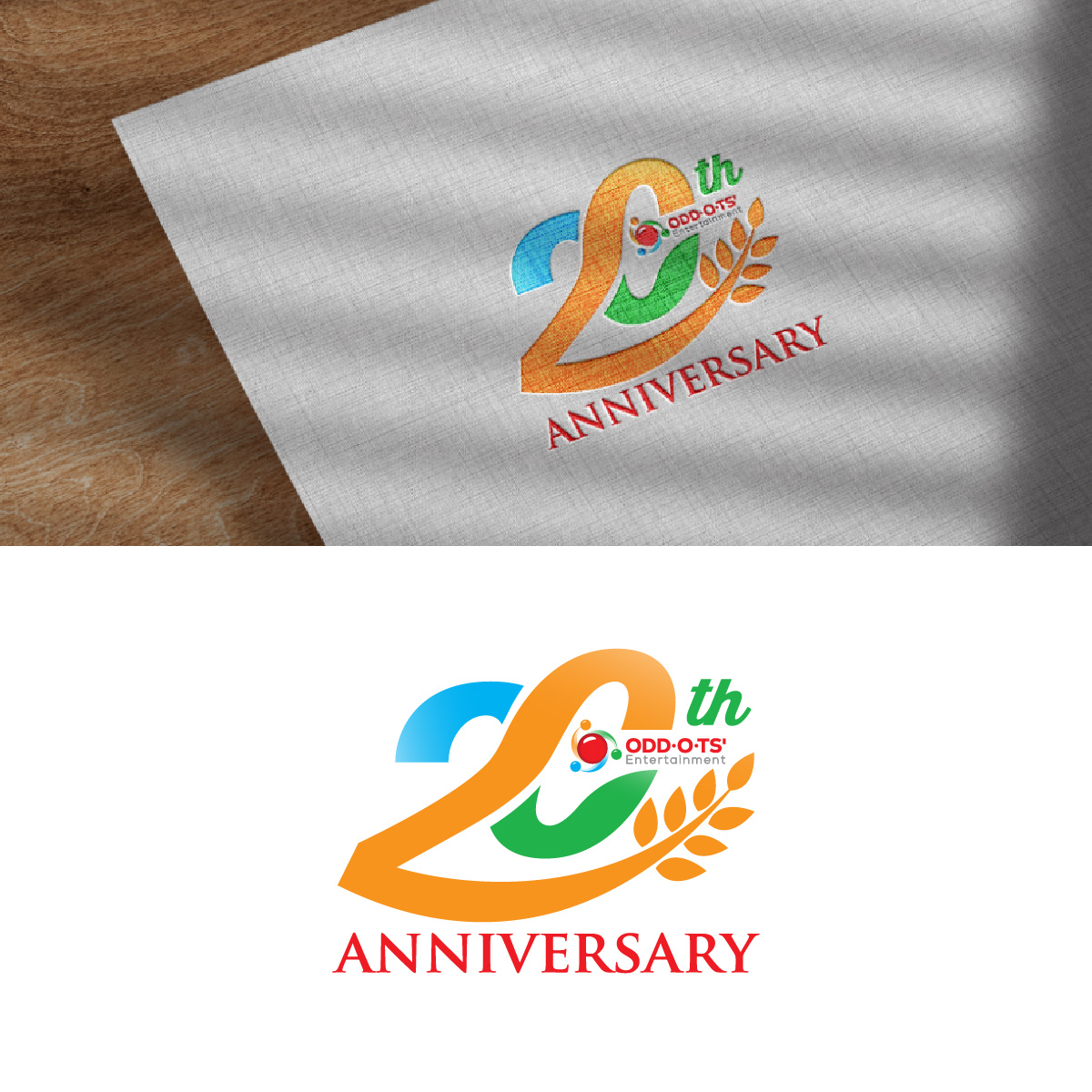 Logo Design by fly  design for Odd-o-Ts' Entertainment | Design #33122779