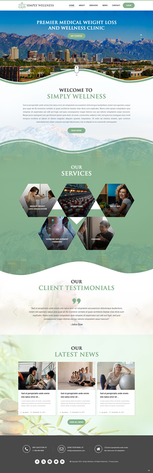 Web Design by pb for Glacier Coast | Design: #33124186