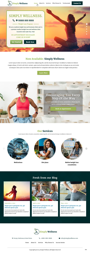 Web Design by pb for Glacier Coast | Design: #33124188