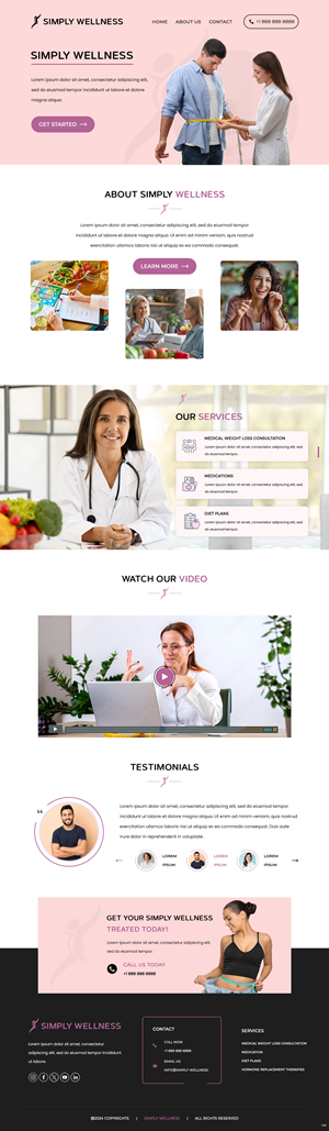Web Design by pb for Glacier Coast | Design: #33124199