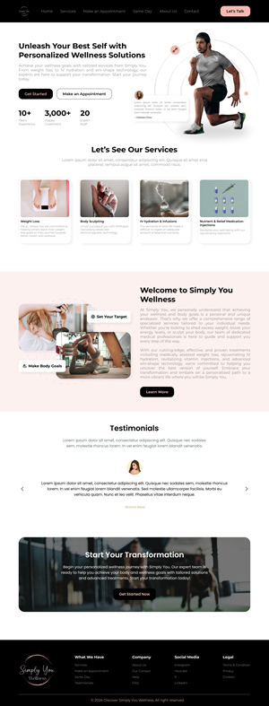 Web Design by Taufik H for Glacier Coast | Design: #33142715